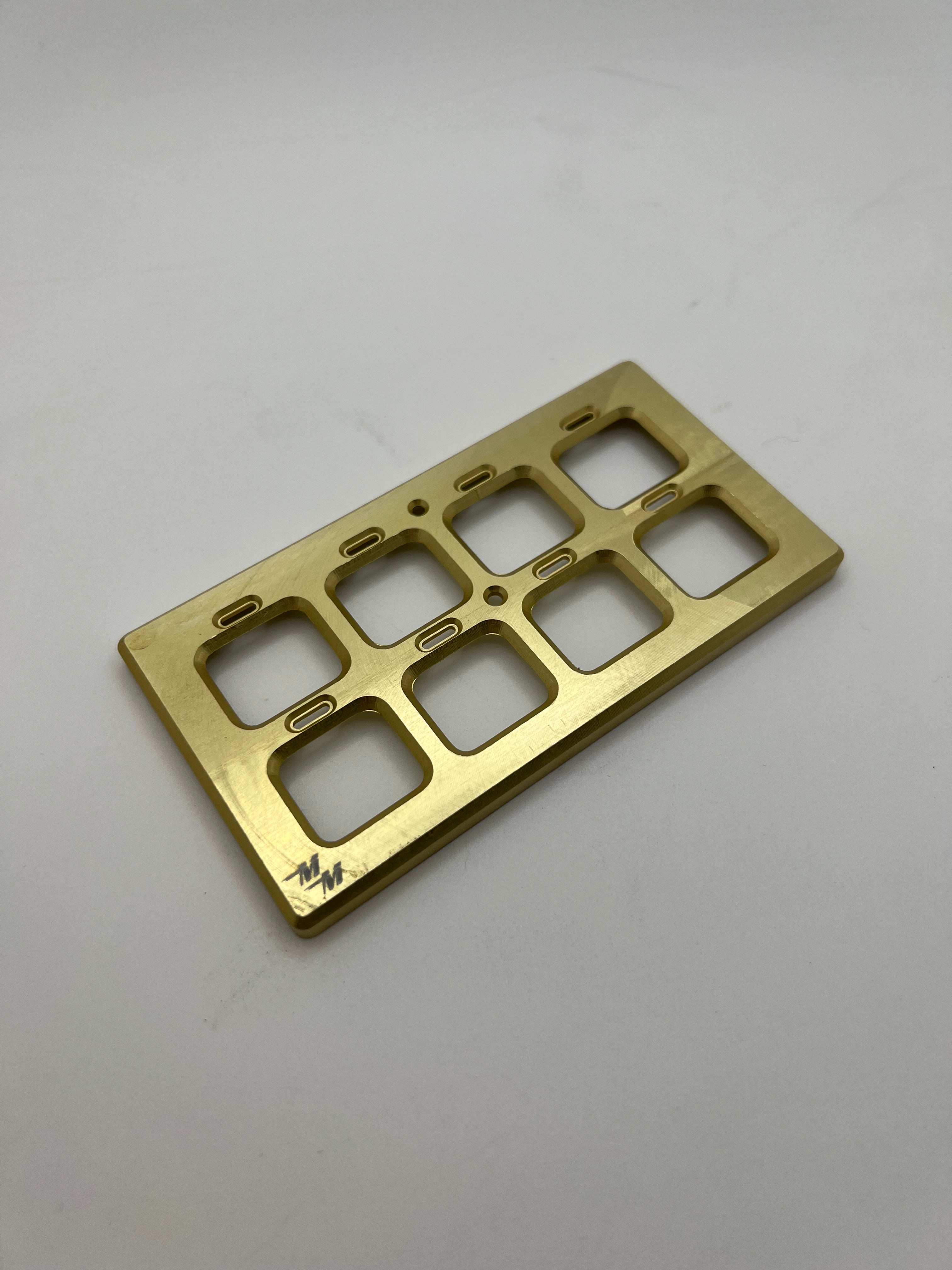 Switch Pros SP-9100 Billet 8-Button Face Plate – CNC Aluminum